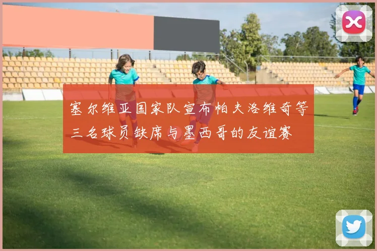 塞尔维亚国家队宣布帕夫洛维奇等三名球员缺席与墨西哥的友谊赛