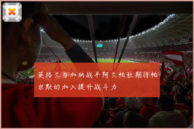 英格兰与加纳战平阿兰帕杜期待帕尔默的加入提升战斗力